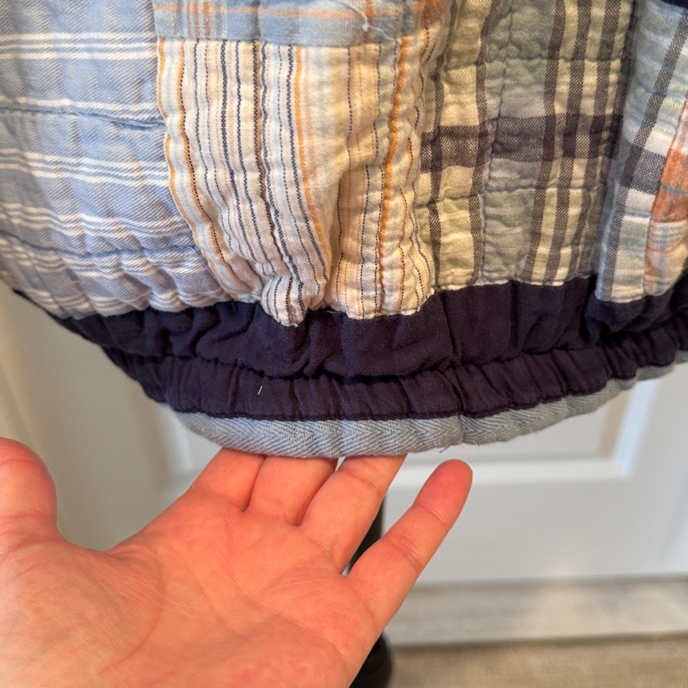 The Morgan Factory Patchwork Upcycled Bomber Jack… - image 7